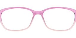Sharon Rectangle Pink Glasses5
