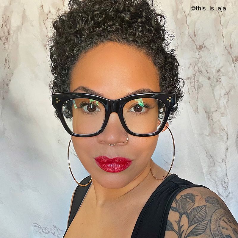 Gordon Black Rectangle Glasses