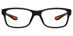 Franklin Rectangle Orange Glasses0