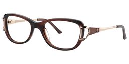 Una Oval Brown Glasses2