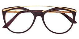 Norma Aviator Deep Purple Glasses1