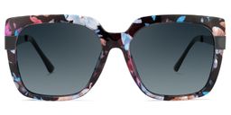 Reeves Square Floral Glasses10