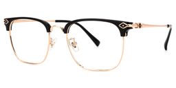 Tofano Browline Gold Glasses1