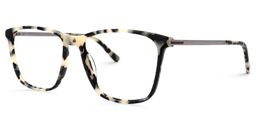 Pithon Square Light-Tortoise Glasses1