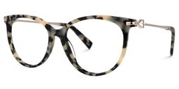Veruska Cateye Light-Tortoise Glasses1