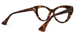 Cazeau Cateye Tortoise Glasses3