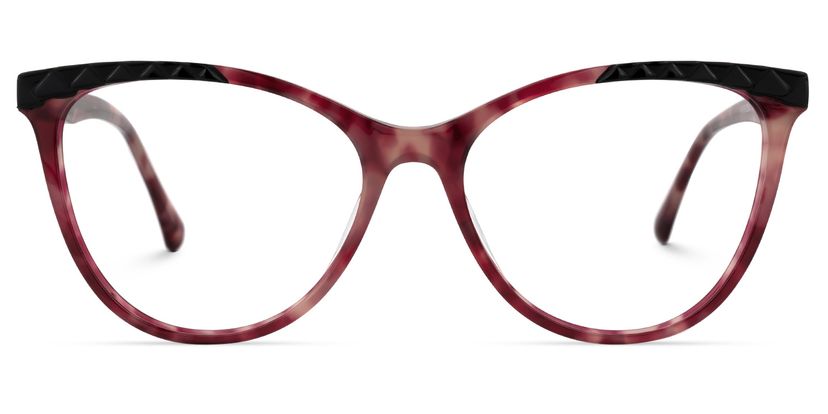Hollinshed Cateye Red-Tortoise Glasses