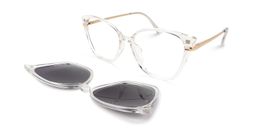 Yesmii Cateye Clear Glasses3