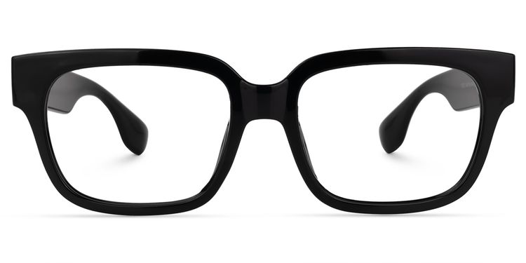 Brisco Square Black Glasses