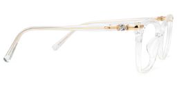 Wuraola Cateye Clear Glasses2