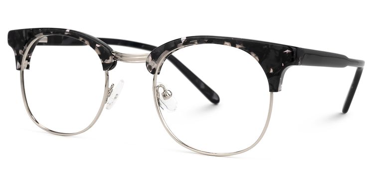 Madera Round Black Glasses