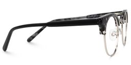 Madera Round Black Glasses2