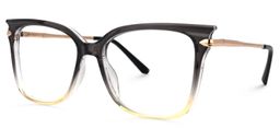 Tameika Square Gray Glasses1