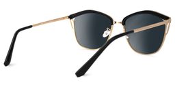 Robles Geometric Black Sunglasses3