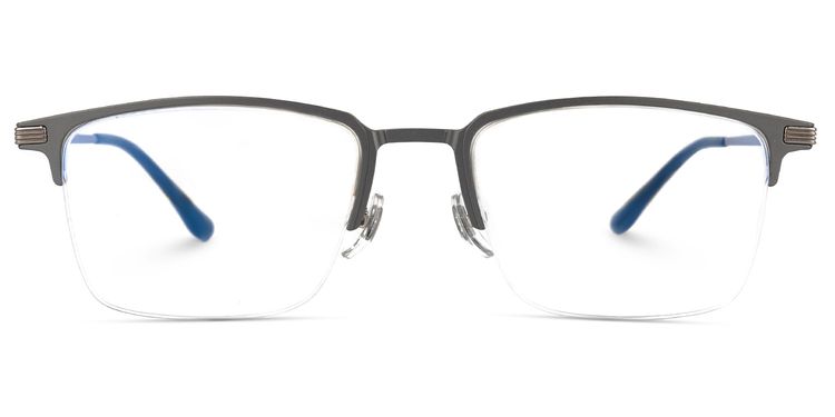 Yoreisis Rectangle Gray Glasses