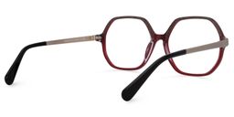 Conklin Geometric Red Glasses3