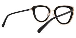 Granados Cateye Black Glasses3
