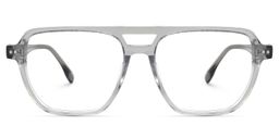 Desiree Square Gray Glasses0