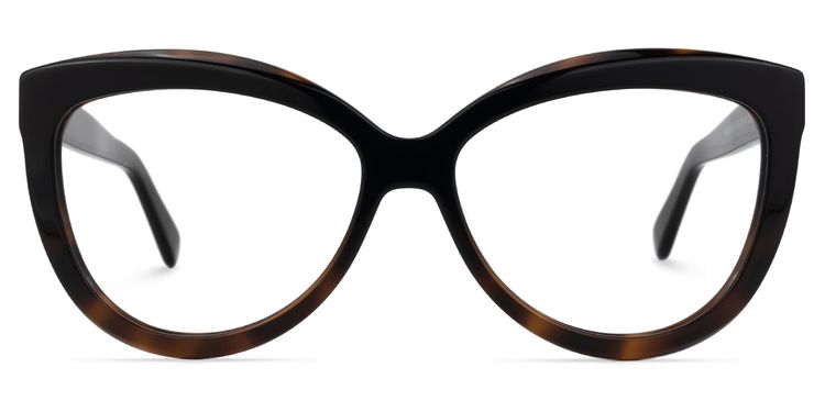 Pradia Cateye Black Glasses