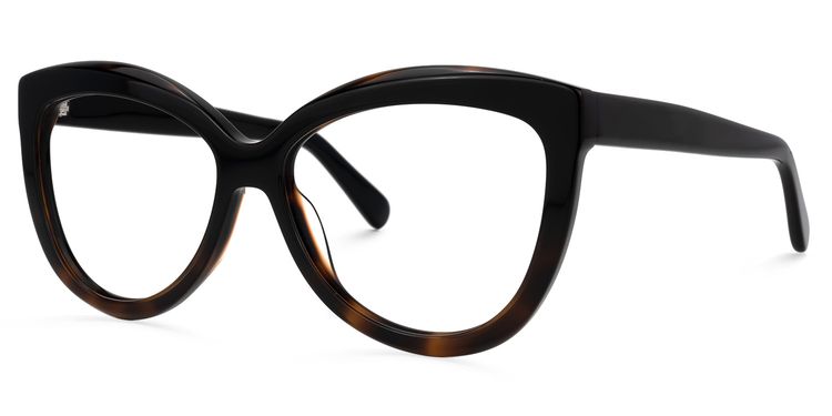 Pradia Cateye Black Glasses
