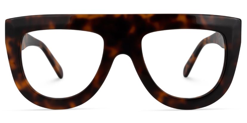 Bakare Geometric Tortoise Glasses