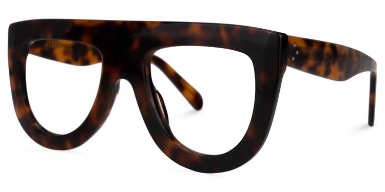 Bakare Geometric Tortoise Glasses