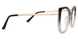 Tabrieah Cateye Gray-Black Glasses2