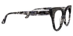 Yarisbeth Cateye Gray-Tortoise Glasses3