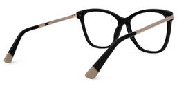 Brinelly Cateye Black Glasses3