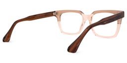 Lucente Square Beige Glasses3