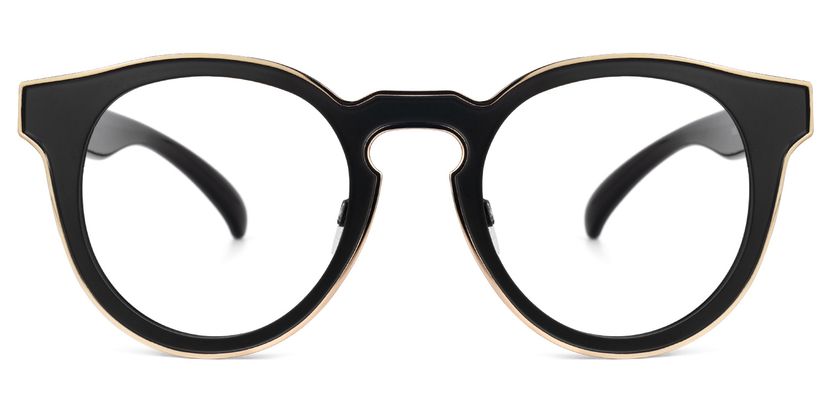 Molina Round Black Glasses