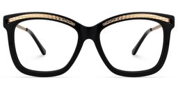 Pollard Cateye Black Glasses0