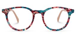 Tankins Round Floral Glasses0