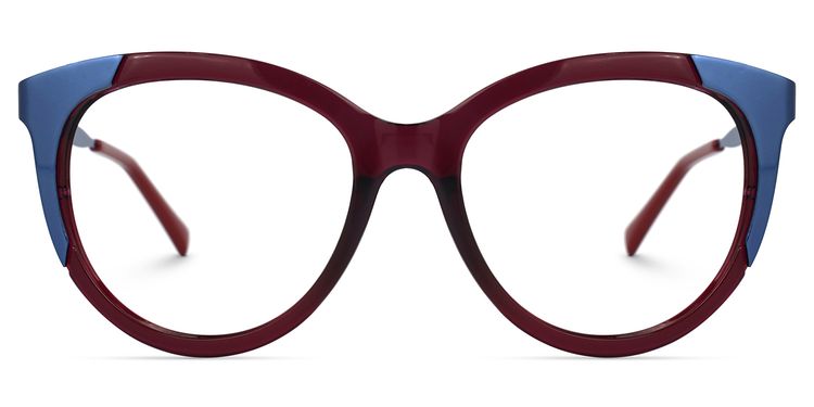 Camper Round Red Glasses