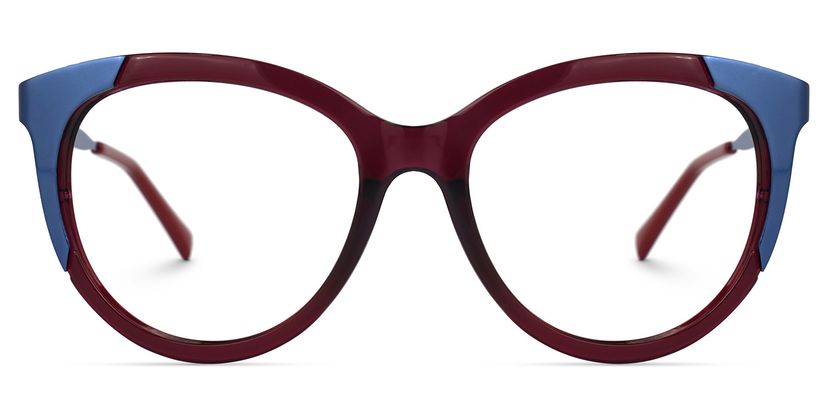 Camper Round Red Glasses