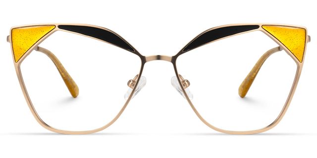 Chaparro Cateye Yellow Glasses