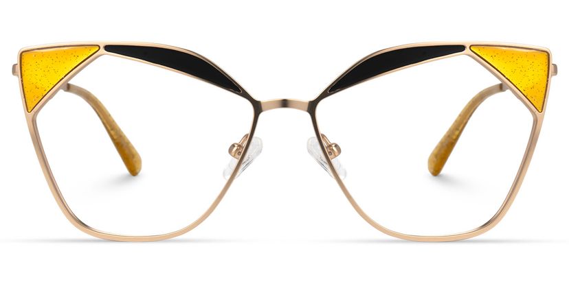 Chaparro Cateye Yellow Glasses