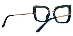 Natalin Square Blue Glasses3