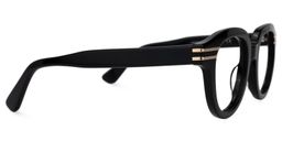 Merkley Round Black Glasses2