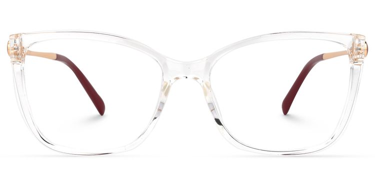 Schirack Cateye Clear Glasses