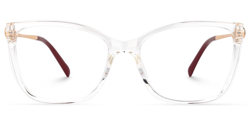 Schirack Cateye Clear Glasses