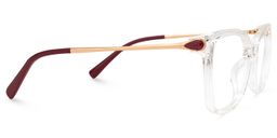 Schirack Cateye Clear Glasses2