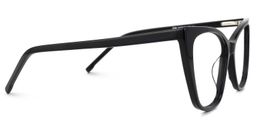 Florine Cateye Black Glasses2