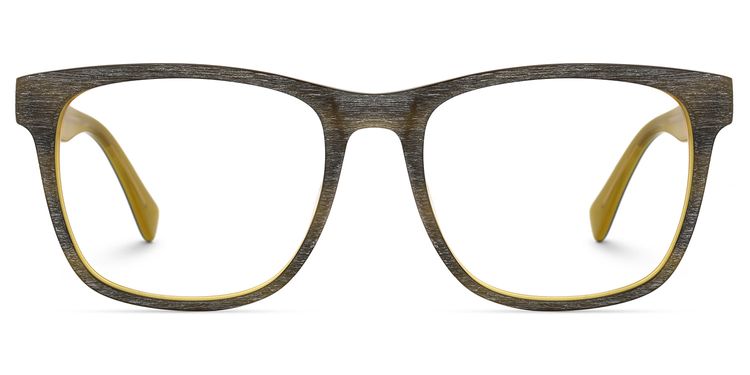 Kiera Square Brown Glasses