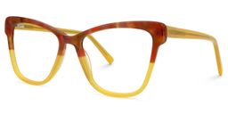 Sharlette Cateye Two-Tone Glasses1
