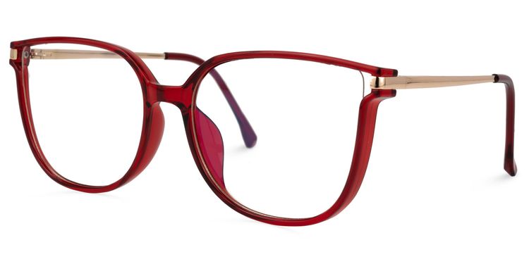Jimenez Square Red Glasses