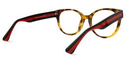 Corinne Round Tortoise Glasses3