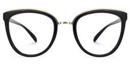 Keyshla Cateye Black Glasses0