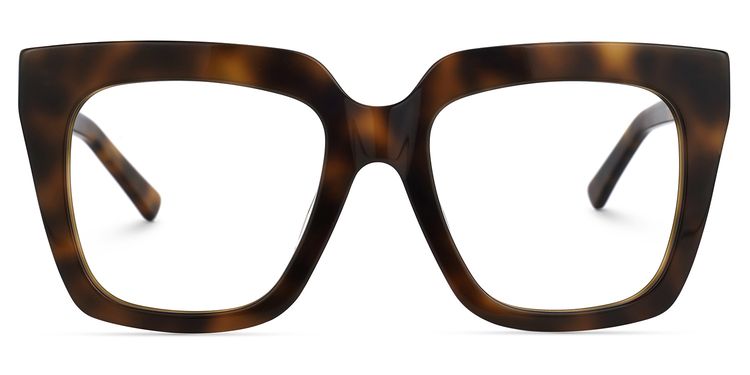 Leachon Square Tortoise Glasses