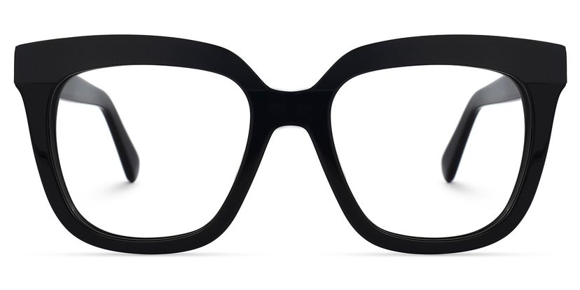 Milledge Square Black Glasses